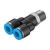 Fittings, Couplings, and Distributors - 2171-QSY-1/4-8-ND - DigiKey