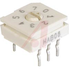 Switch, DIP; 0.390 in. L x 0.380 in. W x 0.225 in. H; 8; 30 mA; 30 VDC; Rotary - 70216709 - Allied Electronics, Inc.