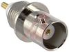 Connector, Bulkhead;50 Ohms;Bulkhead;BNC;Gold;Female;Brass;PTFE - 70198111 - Allied Electronics, Inc.