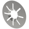 Fast Lead Screw Retainer, Medium Size, Stainless Steel, Passivated -- 12-6-1 - Image