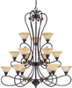 60-1624 Large Chandeliers-Glass Shade - 471448 - Capital Lighting, Inc.