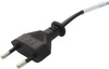 Power Cord, Cee 7/7 Plug-Iec C7, 2M; Connector To Connector Multicomp Pro - 84AC1576 - Newark, An Avnet Company