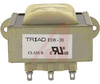 Transformer;100VA;Chassis;Pri:115/230V;Sec:20VCT;Sec:5A;Solder Lug;50/60Hz - 70218284 - Allied Electronics, Inc.