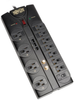 Protect It! 12-Outlet Surge Protector, 8-ft. Cord, 2880 Joules, Tel/Modem/Coaxial/Ethernet Protection -- TLP1208SAT
