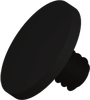 1/4 Large Unslotted Screw, Nylon, Black -- APSLU250B - Image