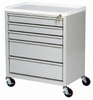 ETC Line Five Drawer Economy Treatment Cart ETC-5 - ETC-5 - Harloff Company, Inc. (The)