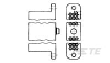 Rectangular Wire & Cable Connectors & Housings - 204734-2 - TE Connectivity