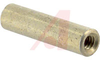 Standoff; #6-32; 1 in.; Aluminum; 1/4 in.; Yellow Irridite; Round - 70211301 - Allied Electronics, Inc.