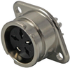 Din Audio / Video Connector, Socket, 4, Panel Mount, Plastic Body, Silver Plated Contacts Rohs Compliant Lumberg - 78R9069 - Newark, An Avnet Company