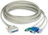 KVM CPU CABLE CAT5 EXTENDER -DDC SUPPORT 10FT - EHN230D-0010 - Black Box