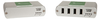 USB Extender, 4 Port, USB 2.0 over Gigabit LAN, 100m, US Power Supply -- BB-00-00376