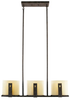 Island/Pool Table-3 Light Bar - 75393 - Light Center (The)