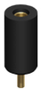 PTFE Insulated Test Jack Black - 11011-B - Keystone Electronics Corp.