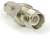 RP SMA Male (Plug) to RP TNC Female (Jack) Adapter, Nickel Plated Brass Body, 1.25 VSWR - SM5809 - Fairview Microwave Inc.