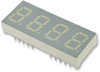 Display, Seven Segment, 10.16Mm, Red; Led Color Kingbright -- 62X8792