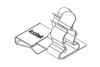 EMC Shield Clamps for 10 × 3 mm Bus Bar, Pluggable- with or without Integrated Strain Relief - 36788.34 - icotek Corp