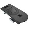 Compression Latch, Sealed Lever Latch, Tool Locking, Railway standard, 11-21mm Panel, 29-45mm Grip, Zinc Alloy, Powder Coat, Black - C5-62-35 - Southco
