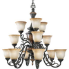 P4129-92C Large Chandeliers-Glass Shade - 762348 - Capital Lighting, Inc.