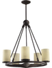 6128-5-44 Mid. Chandeliers-Pillar Candle - 412499 - Capital Lighting, Inc.
