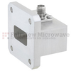WR-75 to SMA Female Waveguide to Coax Adapter Square Cover with 10 GHz to 15 GHz X-Ku Band in Aluminum, Chem Film - FMWCA1024 - Fairview Microwave Inc.