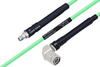 Temperature Conditioned SMA Female to TNC Male Right Angle Low Loss Cable 300 cm Length Using PE-P142LL Coax - PE3M0140-300CM - Pasternack