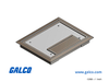 SCTY Outlet Box Covers - AFM6-CST-SW-BRN - Galco Industrial Electronics
