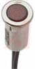 Indicator,Pnl-Mnt;LED;Red;Neon;1/2In;125V;Nickel Plated Bezel;1/3W;Brass;6In - 70213998 - Allied Electronics, Inc.