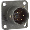 connector,metal circ,class a,box mount recept,size 10,6 #20 solder pin contact - 70052486 - Allied Electronics, Inc.