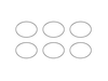 Lens Spacer, 2.0 in. Diameter, 1.0 mm Thick, Aluminum, 6-pack - LT20-SP1-PK - Newport MKS