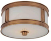 5510-AGB Flush Mounts-Drum Shades - 661678 - Capital Lighting, Inc.
