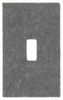 Standard Wall Plate - 97001 - Mulberry Metal Products, Inc.