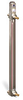 Levelux Steel Liquid Level Gage with Shut-Off, 12” Centerline, Front Mount 1/2