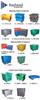 SEAMLESS PLASTIC PALLET CONTAINERS -- HMBF-2 - Image