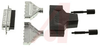 D-Sub Plug; Steel; Plug; Solderable; 3;Tin; D-Subminiature - 70041619 - Allied Electronics, Inc.
