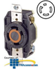 Leviton 30 AMP, 250V, Single Flush Receptacle - 2720 - TelephoneStuff.com