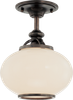 CANTON  SEMI FLUSH - 9809F - Hudson Valley Lighting