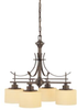 M222440 Mid. Chandeliers-Glass Down - 433857 - Capital Lighting, Inc.