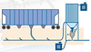 Vacuum / Pressure Unloading System