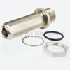 Hermetically Sealed N Female (Jack) to N Female (Jack) Bulkhead Adapter, Nickel Plated Brass Body, High Temp, 1.3 VSWR - SM4034 - Fairview Microwave Inc.