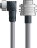 DN4110016F10 - LAPP UNITRONIC® DeviceNet Cordsets 14 & 18 AWG / 1 + 1 pair Bus - Gray PVC - 7/8 in Female 90 deg / 7/8 in Male Bulkhead connectors - 10m - OLFDN4110016F10 - Lapp Tannehill