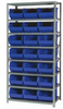 Quantum Storage Systems Giant Open Hopper Storage Units - 52656 - U.S. Plastic Corporation
