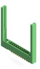Card Edge Conn, Single Side, 10Pos, Lug; Card Edge Connector Type Edac - 86AH6942 - Newark, An Avnet Company