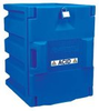 Justrite 24040 Blue Polyethylene Storage Cabinet for - B61609581 - Wiper Master, Inc.