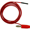 0.030″ Dia. Socket to Stacking Banana Plug , 22 AWG PVC Test Lead -- 9867 - Image