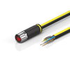 ZK7208-3100-Axxx | B17, ENP cable, PUR, 5 G 1.5 mm² + (1 x 4 x AWG22), drag-chain suitable, key 1 (2 x 24 V DC + PE) -  - Beckhoff Automation LLC