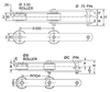 Part # 11568, D963R CHAIN - PLAIN - Image