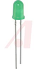 LED; 5mm (T-1 3/4) LED Through Hole, Single Color, Diffused lens, Green - 70053687 - Allied Electronics, Inc.
