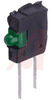 LED Assembly; Green; 4 mcd; 0.065 in.; T-3/4; 30 mA; 2.3 V (Typ.); 5 V (Min.) - 70130310 - Allied Electronics, Inc.