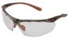 Jackson Safety Maxfire V40 Universal Polycarbonate Safety Glasses Indoor/Outdoor Lens - Brown Frame - Straight - 036000-38490 - 036000-38490 - R. S. Hughes Company, Inc.