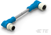 M8/M12 Cable Assemblies - T4162224003-006 - TE Connectivity